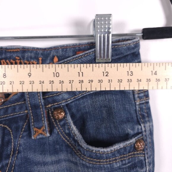ROCK REVIVAL Deborah Boot Jeans Low Rise Size 26 - Picture 8 of 12